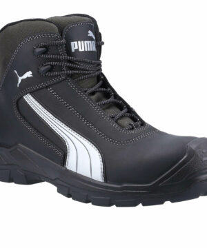 Puma Mens Safety Cascades Mid Safety Boots Black Size 12