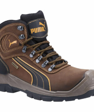 Puma Mens Sierra Nevada Mid Safety Boots Brown Size 6