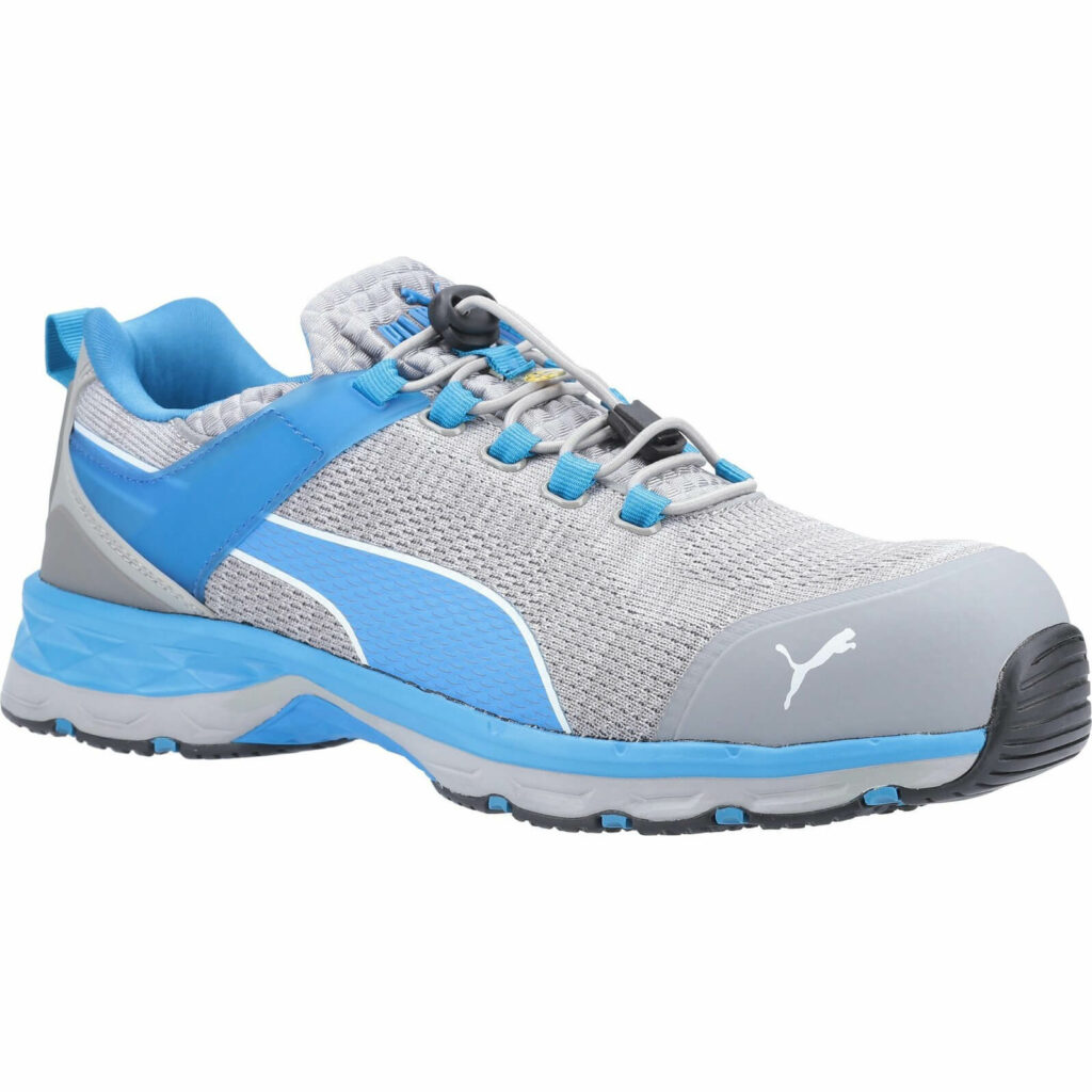 Puma Safety Xcite Low Toggle Safety Shoe Grey / Blue Size 11