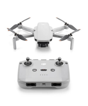 Dji Mini 2 Drone – DJI Mini 2 Ultralight & Foldable Drone Quadcopter with Remote Controller – Gray (Renewed)