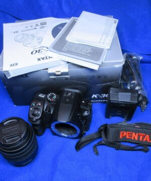 Pentax K-30 – PENTAX K-30 16.3MP Digital SLR Camera Black body great working condition, Japan