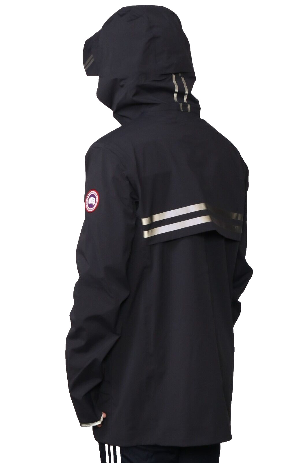 CANADA GOOSE rain jacket Nanaimo Jacket 5608M 61 BLACK Tri-Durance fabric size M