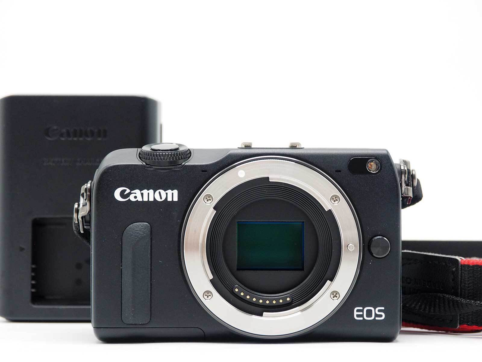 Canon EOS M2 18.0MP Digital Camera Black 18-55mm Lens [Near Mint] #Z2004A