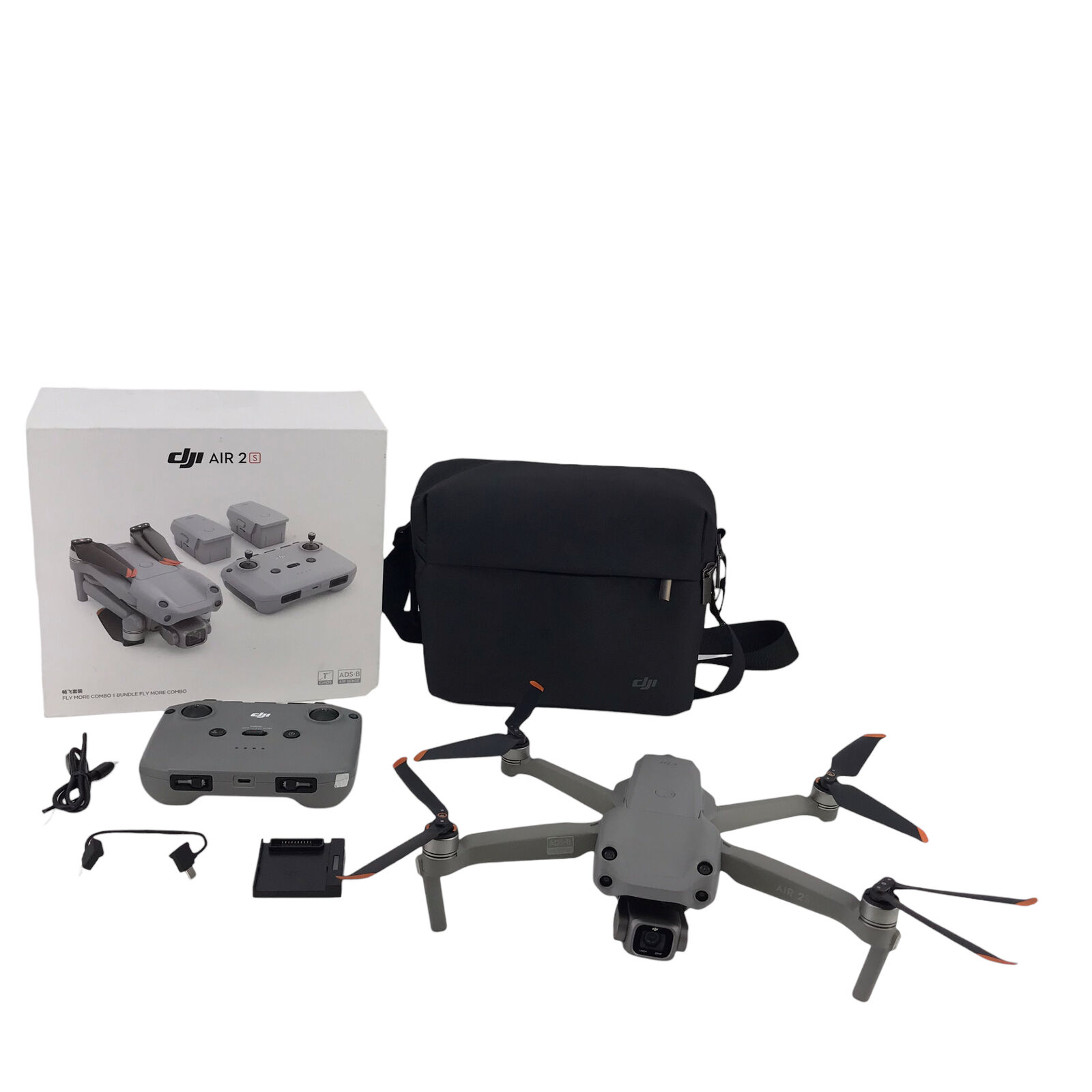 DJI Air 2S Drone w/ Remote RC231 Quadcopter- Gray #UG6581
