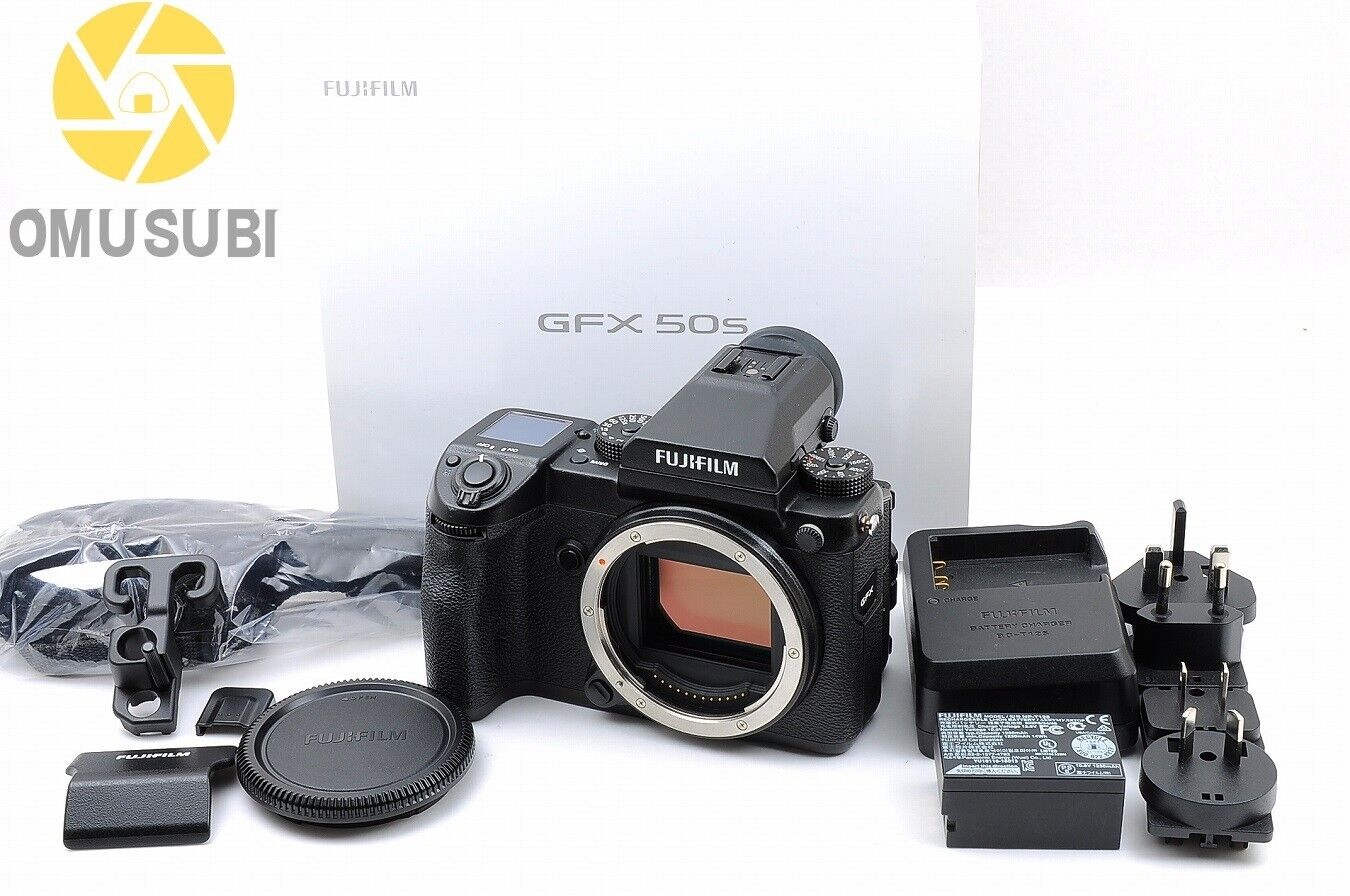 Fujifilm Fuji GFX 50S Camera Body & EVF-GFX1 [Mint w/Box ] #B5471