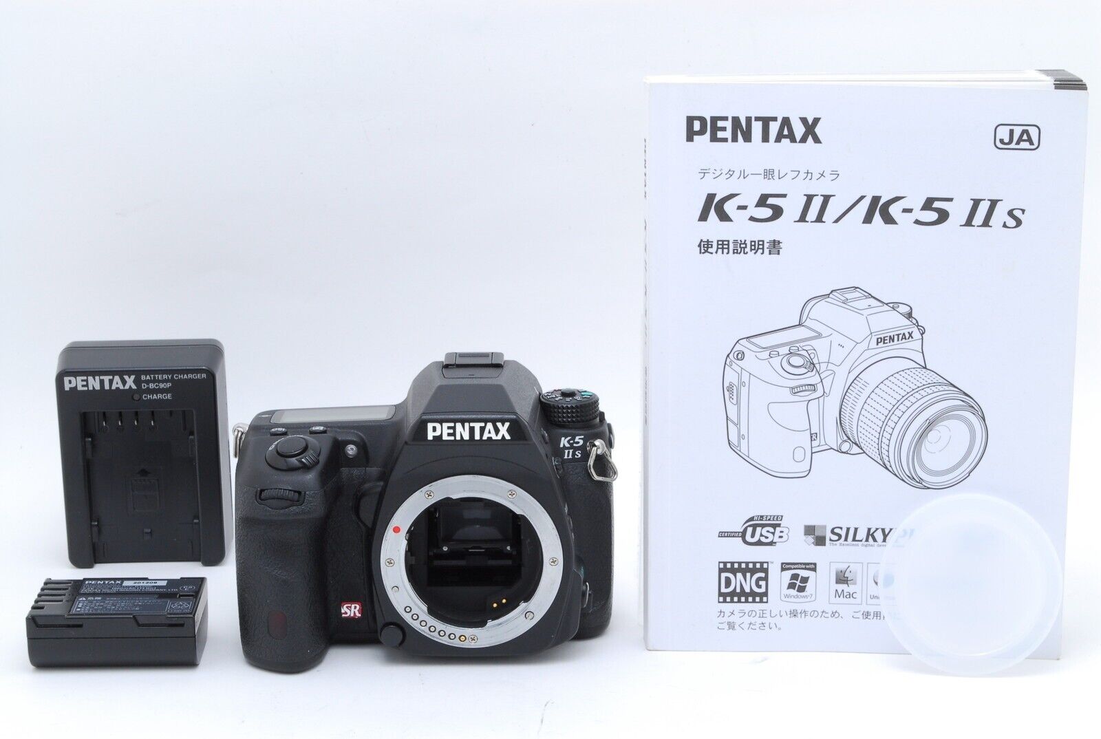 【MINT】PENTAX Pentax K K-5 II 16.3MP Digital SLR From JAPAN
