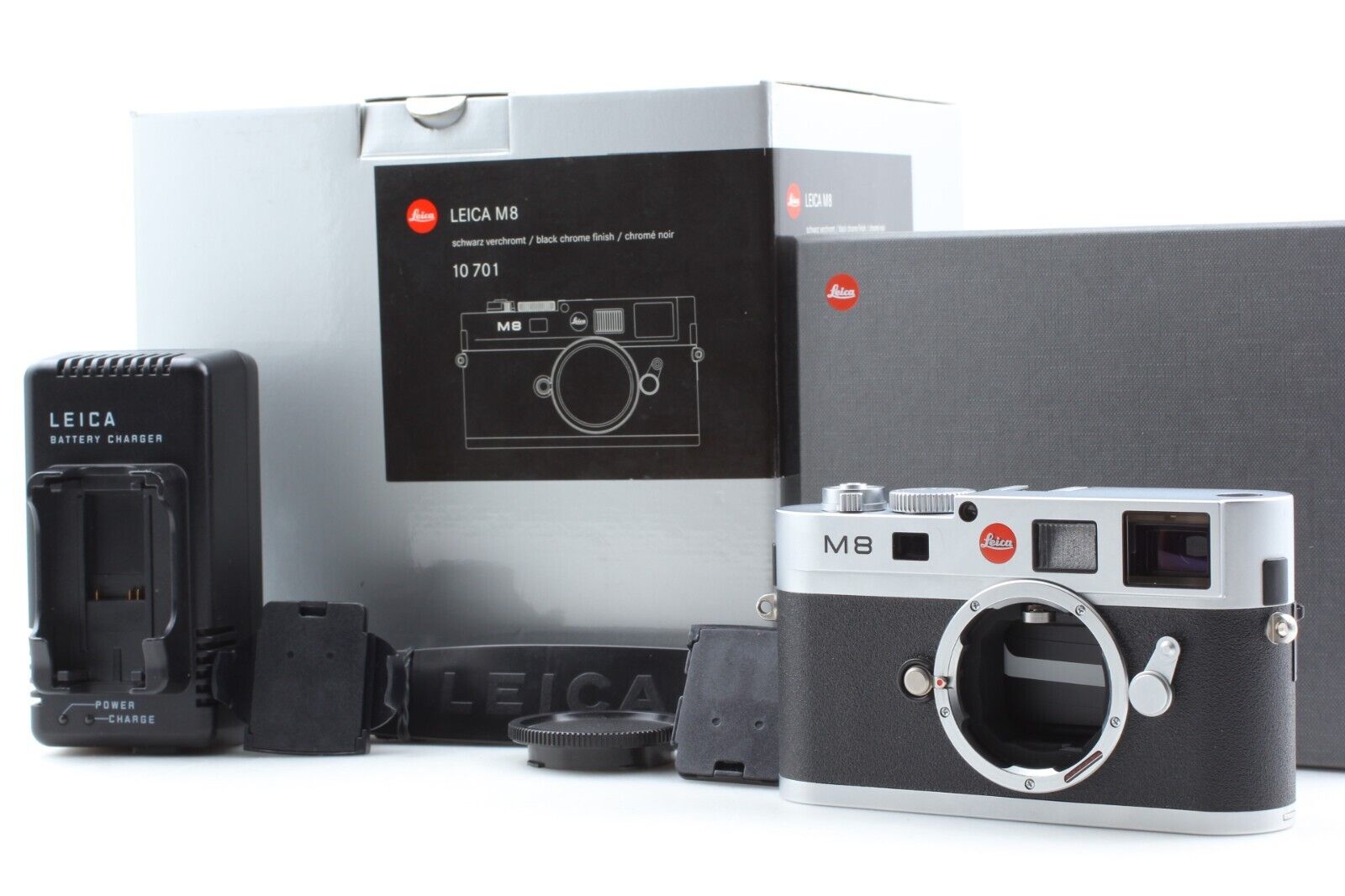 [Near Mint in Box] Leica M8 Digital Silver Camera Body 10.3MP ASP-H from Japan