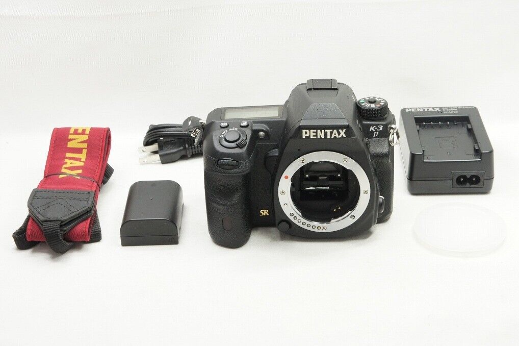 "Near mint" PENTAX K-3 II 24.3MP Digital SLR Camera Black Body Only #240519a