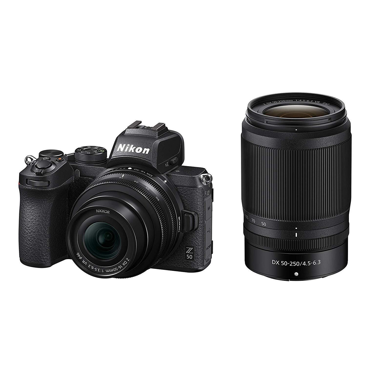 Nikon Z 50 20.9MP with 16-50mm + 50-250mm Lenses Kit Mirrorless Camera - ()