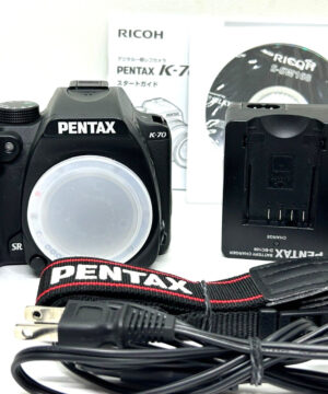 Pentax K-70 – Pentax K-70 DSLR Camera with 18-135mm Lens Black