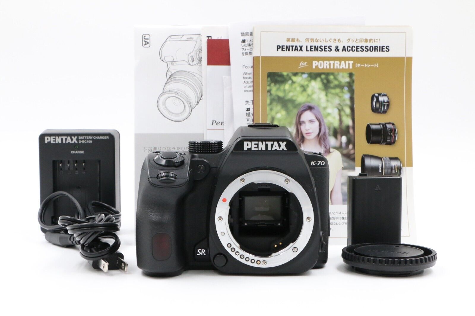 PENTAX K-70 Body Black Digital SLR Camera (Shutter Count 16167) [Mint]