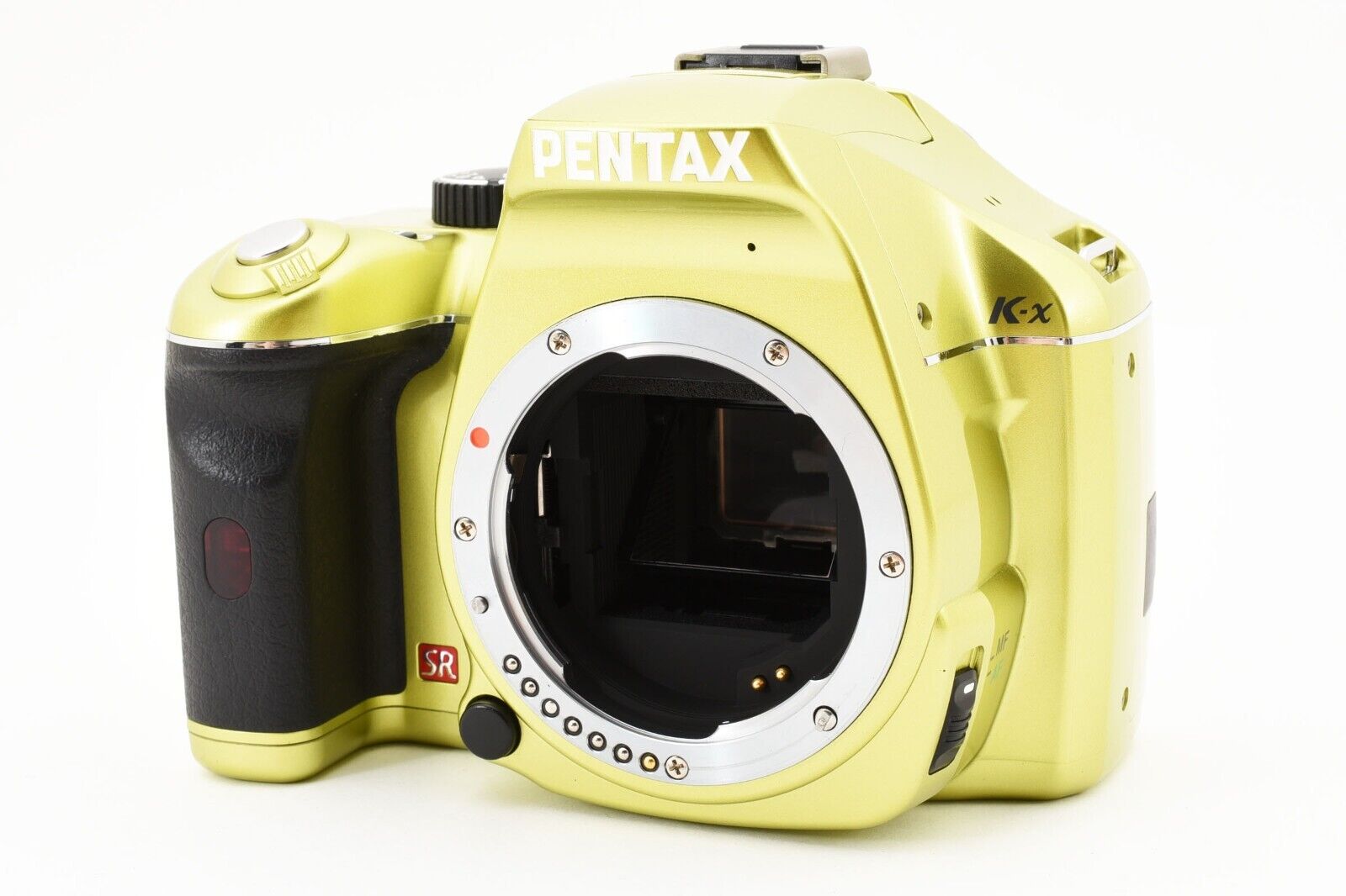 PENTAX K-x 12.4MP Digital Camera Light Yellow body [Exc+++] w/Strap Japan Y1594