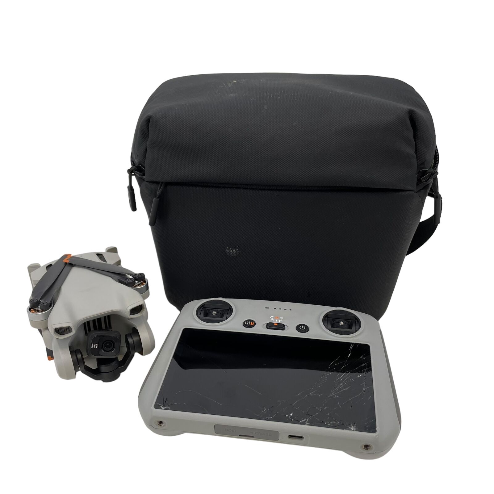 READ DJI Mini 3 4K Video Drone 10km 38-Min Flight w/ Remote RM330 #CR5177