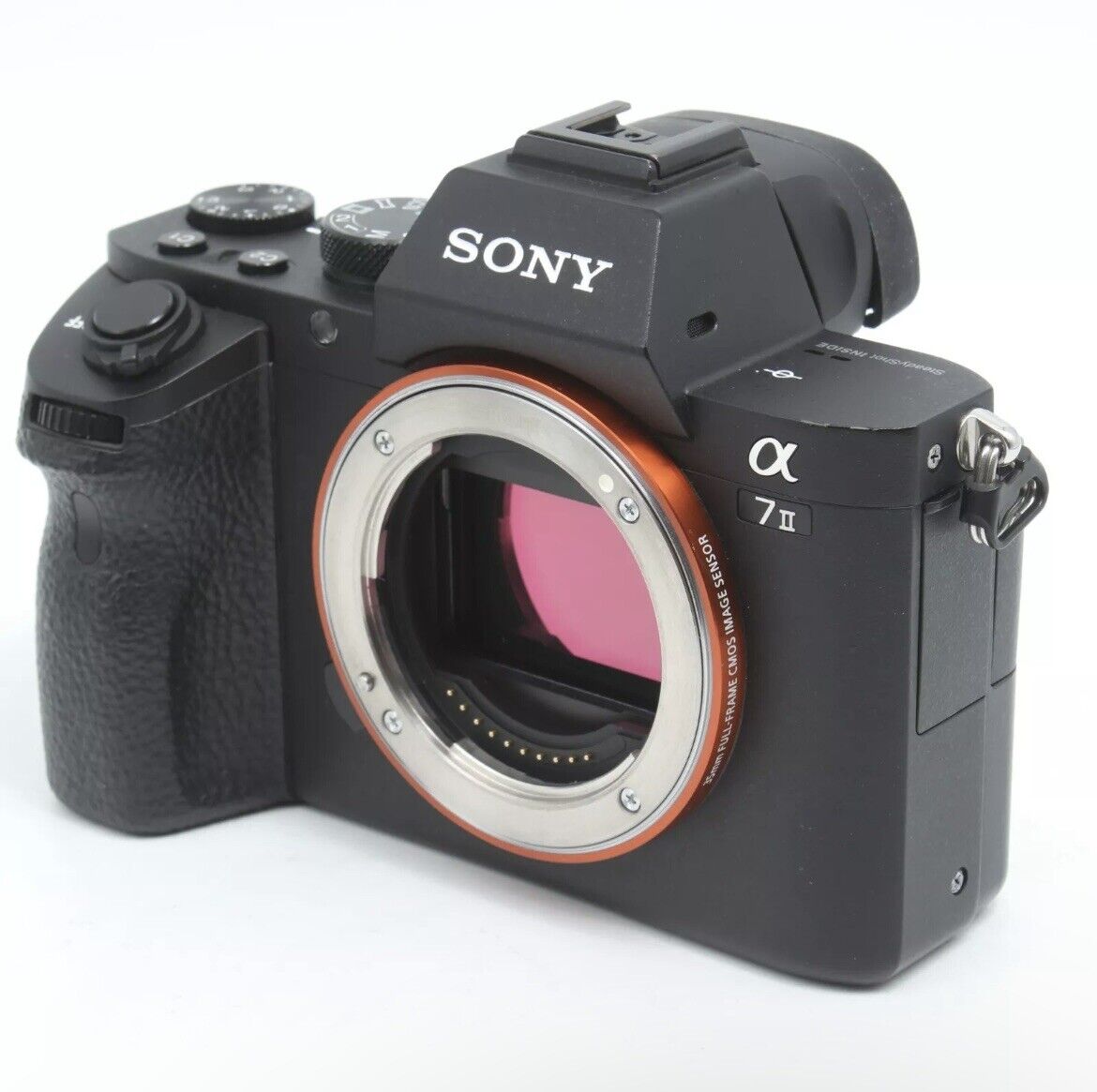 Sony A7 II 24.3 MP Digital Mirrorless Camera Body + 2 Batteries + Charging Dock
