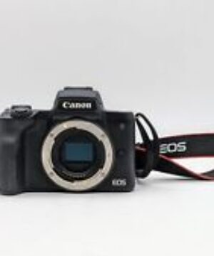 Canon EOS M50 – Canon EOS M50 Mark II + EF-M 15-45mm is STM Kit Black